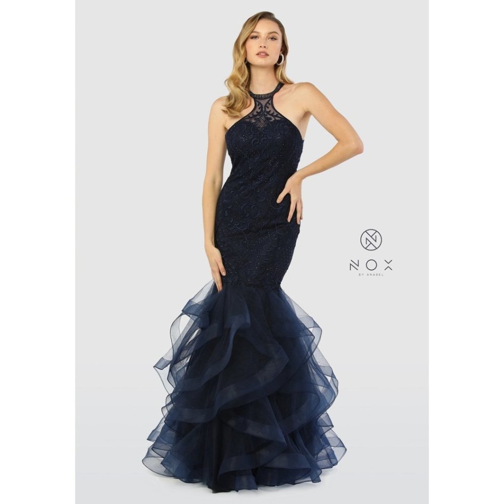 BEAUTIFUL DRESS-M189-NAVY